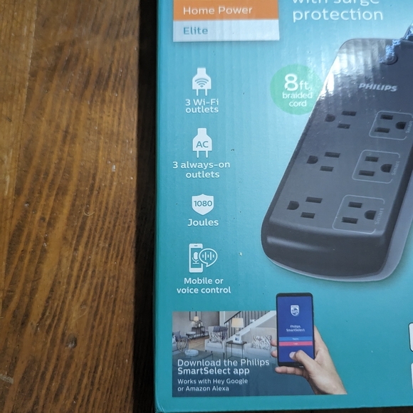 Philips Wi-Fi Power Strip with surge protection - Picture 3 of 3
